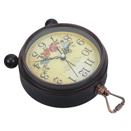 TIDTALEO 復古欧風デスクアラームクロック 大音量ベル目覚まし 時計 寝室用 卓上 置時計 インテリア装飾用 安定素材 長持ち設計