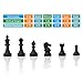 QuadPro Magnetic Travel Chess Set 9.84 Inches with Folding Chess Board Educational Toys for Kids and Adults, 2 Players