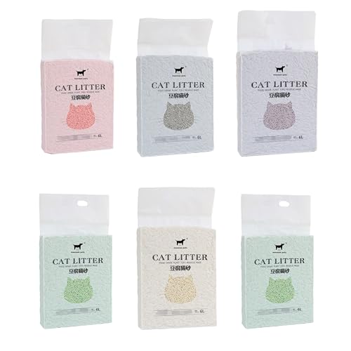 Taotaopets Tofu Cat Clumping Litter (Pack of 6 36L)