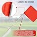 SAWHOX Soccer Corner Flags, Set of 10 67-Inch Fiberglass Corner Flags for Soccer Field