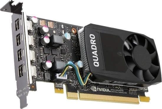 NVIDIA Quadro P600 2GB GDDR5 Graphics Card - 128 Bit Memory Bus, 4