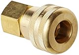 Dixon Valve DC7026 Brass Air Chief Industrial Interchange Quick-Connect Air Hose Socket, 3/4