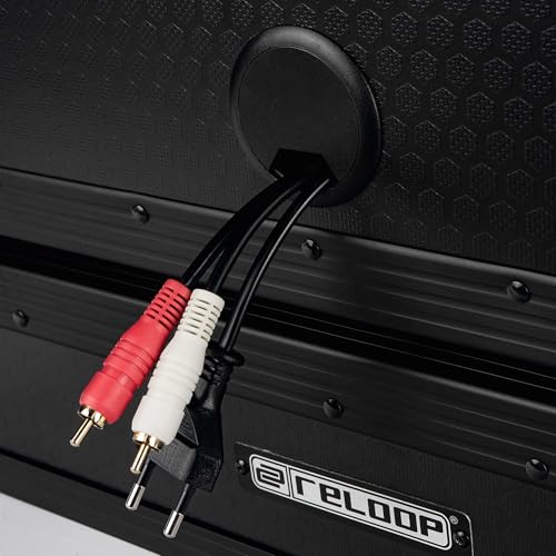 Turntable Case Reloop Premium noir avec coins arrondis et construction robuste