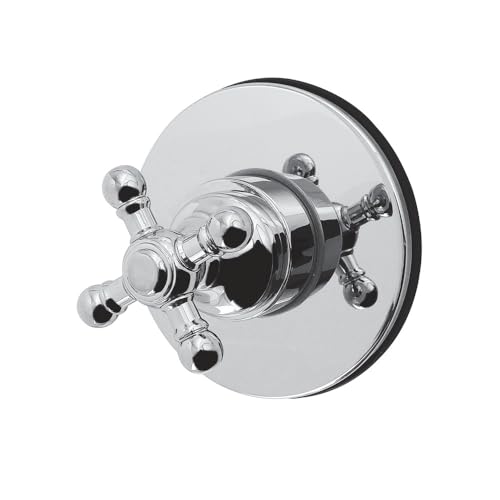 Vanne de dérivation Kingston Brass KS4031BX à six voies avec garniture chromée - 2