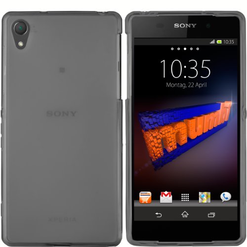 Mumbi Funda Compatible con Sony Xperia Z2, Negro Claro