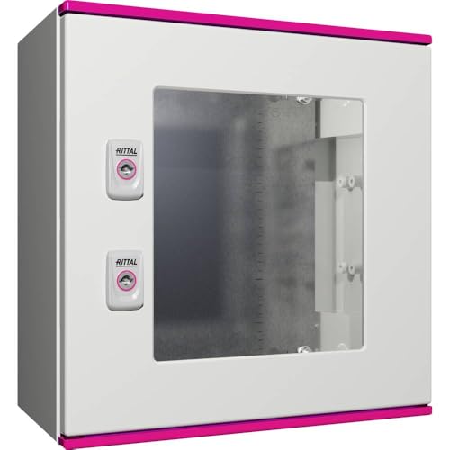 Rittal AX 1448.000 Armoire électrique en tôle d'acier et polycarbonate gris