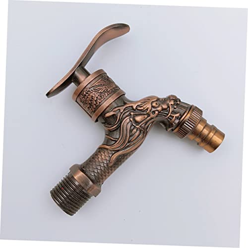 HANABASS 4 Pçs Misturador Estilo Bacia Parede Zinco Ergonômico Cobre Montagem Antiga Água Balde Deco