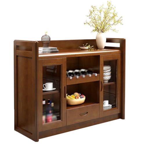 ZZJWMJGC Kaffeebarschrank Massivholz Sideboard Restaurant Seitenschrank Weinschrank Wandmontierter moderner minimalistischer Wohnzimmer-Teeschrank Lagerschrank Buffetschrank mit Stauraum ZZJWMJGC Kaffeebarschrank Massivholz Sideboard Restaurant Seitenschrank Weinschrank Wandmontierter moderner minimalistischer Wohnzimmer-Teeschrank Lagerschrank Buffetschrank mit Stauraum