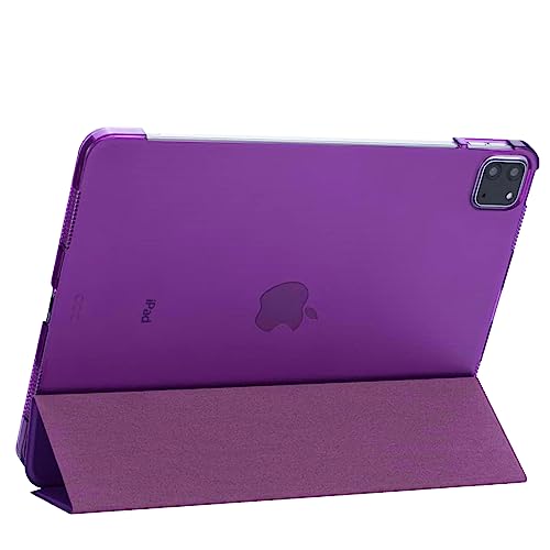 PROTech Smart Case for iPad Pro 11 Inch, 2022/2021/2020-18 Model, Slim Stand Hard Back Shell Smart Cover with Auto Wake/Sleep (Purple) - Image 2
