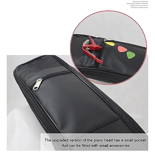 Guangcailun Housse pour Guitare Classique avec Pad Utilisations Multiples avec poignées latérales Bretelles réglables pour Plus de Confort Polyester - Les Beatles, Paul McCartney, John Lennon, RIngo Starr, George Harrison Guangcailun Housse pour Guitare Classique avec Pad Utilisations Multiples avec poignées latérales Bretelles réglables pour Plus de Confort Polyester – Image 3