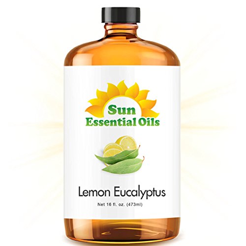 Lemon Eucalyptus Essential Oil (Huge 16oz Bottle) Bulk Lemon Eucalyptus Oil - 16 Ounce