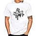 Produktbild Dragon868 Herren Unisex-Kreativdruck elastisches Shirt Kurzarm hochwertige T-Shirt Bluse