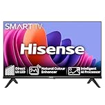 Hisense 40 Inch Smart TV 40A4NTUK - FHD Resolution, Natural Colour Enhancer, DTS Virtual:X & Dolby Audio, AI Sports Mode, VIDAA OS with Youtube, Netflix and Disney+ and Freeview Play (2024 Model)