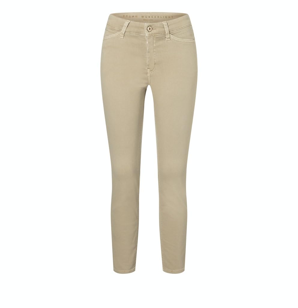 Mac - Damen 5-Pocket Jeans, Dream Summer (5492-90-0351L) | Hochelastischer Light-Denim. Straight Fit. Schmales, gerades Bein. Verkürzte Länge. Schlitz-Detail am Saum. Normale Leibhöhe.