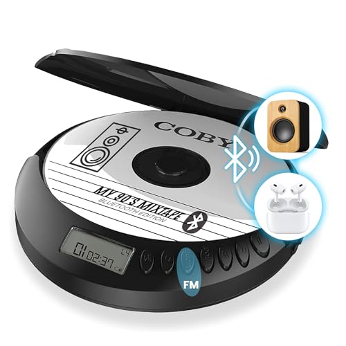 Coby CD201BK Cd Player Portable Bluetooth Cd Player cover