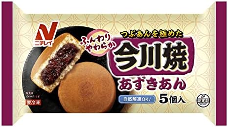 （23:00時点） [冷凍] ニチレイ 今川焼 (あずきあん) 5個入400g×6袋
