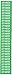 Brady 91913 Semiconductor & Chemical Pipe Markers, B-946, 1/2" Height X 2 1/4"W, White On Green Pressure Sensitive Vinyl, Legend "City Water"