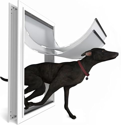 Extra Large Aluminum Extreme Weather Dog Door