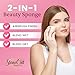 StansOut Memory Foam Makeup Sponge – No-Water-Needed Blender for Liquid, Cream & Powder Foundation – Airbrush Finish, Flawless Application