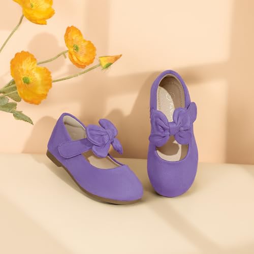 Image of PANDANINJIA Toddler Dress Shoes Flower Girls Ballet Flats