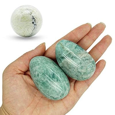 2 piezas de cristal de Piedra Amazonita Piedra Cristales de sanación, Piedra de energía, Paquete de regalo | Ya disponible en tu tienda friki favorita! En mundofriki.es!
