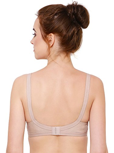 Image of INKURV Full Coverage Cotton Bra for Heavy Bust| Minimizer Bra for Women| Anti-Sagging Breast Lift Up| Non-Wired| Non-Padded Daily Use Bra for Ladies| Combo of 2