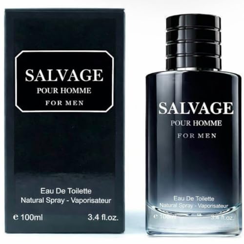 PANIM Salvage for Men 3.4 Oz Men's Eau De Toilette Spray Refreshing & Warm Masculine Scent for Daily...