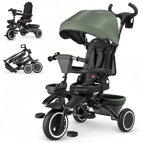 TODECARE 8-in-1 Foldable Trike