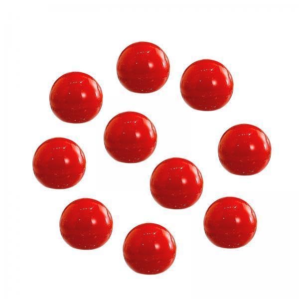 SNAPPSY 4x10x Top Lid Handle Beads Charms DIY Crafts Round Ball Beads for Fruit Plate Red-picture-37