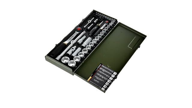 Proxxon 23068 micro-combispeeder set met scharnier, 7-delig, 8 tot 19 mm