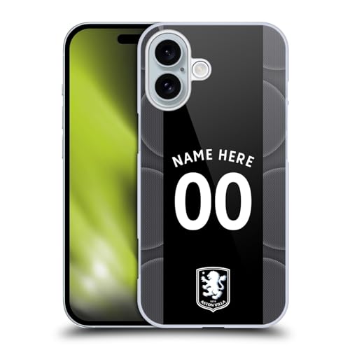 Coque iPhone 16 Aston Villa FC Away 2025/26 - Cadeau idéal pour fan de foot