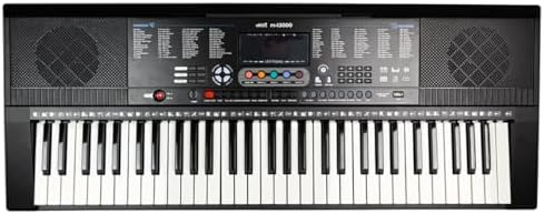 Teclado Musical MXT Profissional 61 Teclas USB Timbres e Ritmos M...