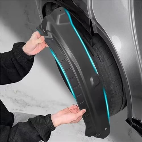 Protector de cejas de rueda y forro de guardabarros para coche Volvo EX30 2 uds 3