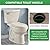 AS738756-0070A Toilet Tank to Bowl Bolts and Gasket Kit, Toilet Tank Repair Kit for American Standard Champion 2-Piece Toilets with 3-Inch Flush Valve, Toilet Bowl Seal and Replacement Parts