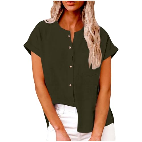 Chemise de plage boheme pour femme en mousseline et lin legere ideale pour l'ete
