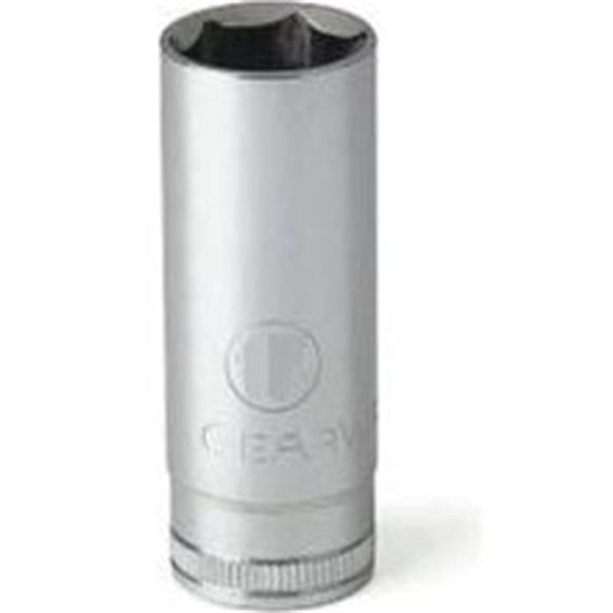 GEARWRENCH 3/8" Drive Deep Metric Socket 11mm, 6 Point - 80393D, Black, 2.5 in