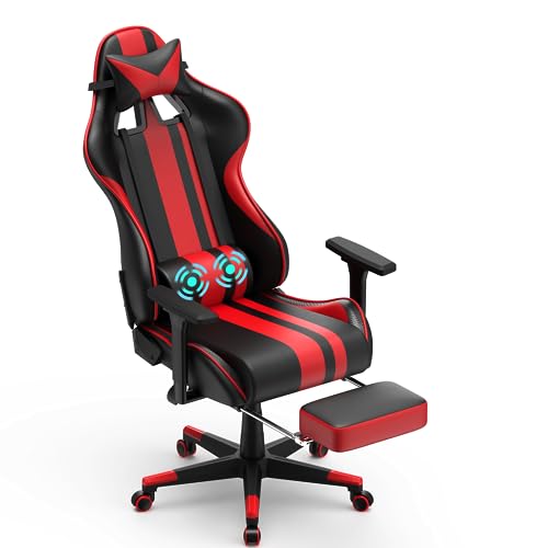 Sillas Gaming Reposapies Marca HENGMEI