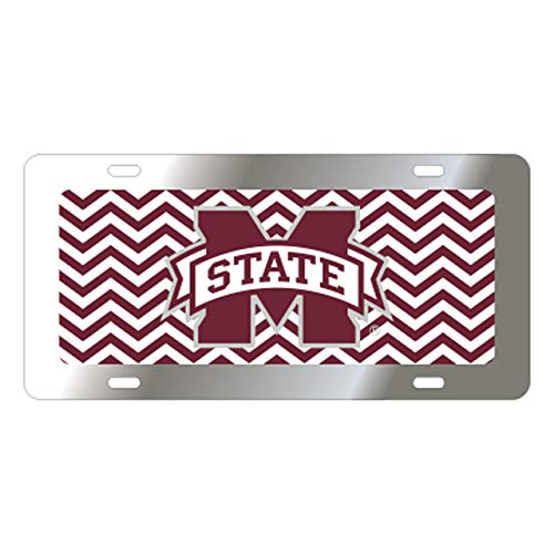 Craftique Mississippi State TAG (CHEVRON STRIPE M-STATE TAG (25211))