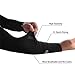 Cosmos 3 Pairs Cooling Arm Sleeves Sun Sleeves UV Protection Arm Covers for Bike Cycling Running Hiking Driving Golf Outdoor Sports Activity