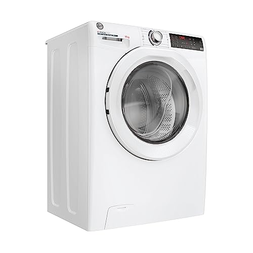 Hoover H-WASH 300 H3WP 4134TAM/1-S Waschmaschine/Energieeffizienzklasse A/Füllmenge 13 kg/Smarte Bedienung mit NFC-Technologie/BPM Inverter-Motor/Symbolblende
