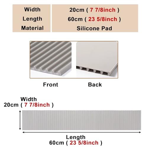 Almohadilla de silicona para ventana de bahía, cubierta protectora impermeable 3
