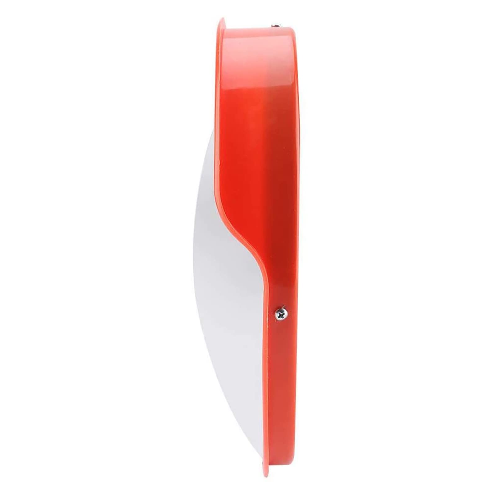 Specchio Stradale Convesso 45 cm, Specchio di Traffico Convesso Grandangolare del Vialetto con Staffa di Fissaggio, Elimina Angoli Ciechi Interni ed Esterni, per Strade, Magazzini, Garage e Negozi