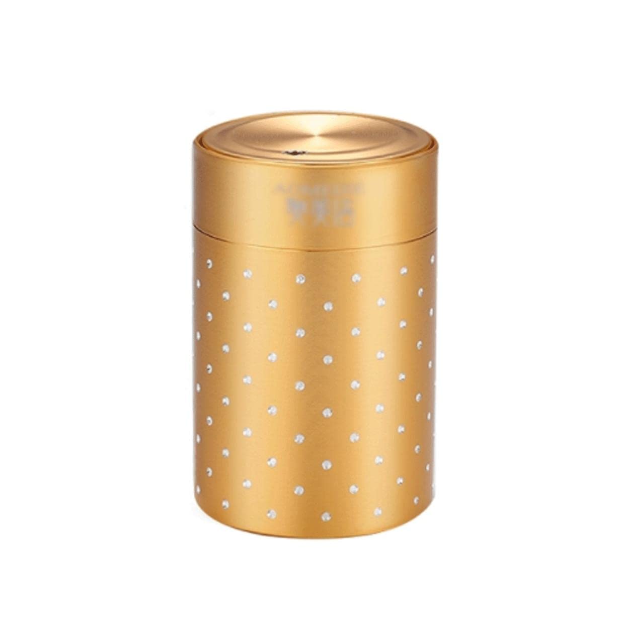 MRKU Toothpicks Dispenser Toothpick Box Holder Fashion Aluminum with Lid Container with Thickening Container Chic