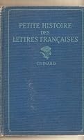 Petite Histoire des Lettres Francaises B000GLHQU0 Book Cover