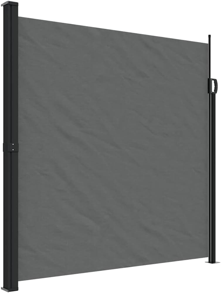 retractable side awning retractable side awnings garden privacy screen