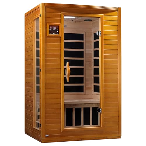 DYNAMIC SAUNAS Andora 2-Person Low EMF FAR Infrared...