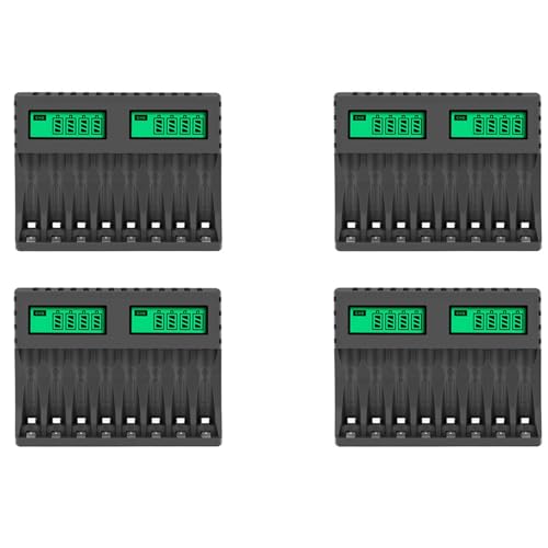 Chargeur de batterie AA AAA intelligent LCD pour réutiliser facilement vos piles NiMh NiCd