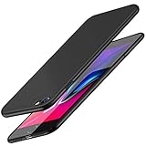 iPhone 8 Case, iPhone 7 Case, RANVOO [Ultra Thin] [Slim Fit] Hard Case Matte Surface Excellent Grip Cover [Minimalist Design] [Anti-Scratch] [Supports Wireless Charging] for iPhone 8/7, Matte Black