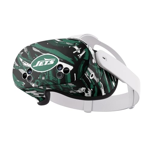 Cadeau Supporter NFL Skin Meta Quest 3S New York Jets Vinyle Autocollant Sport