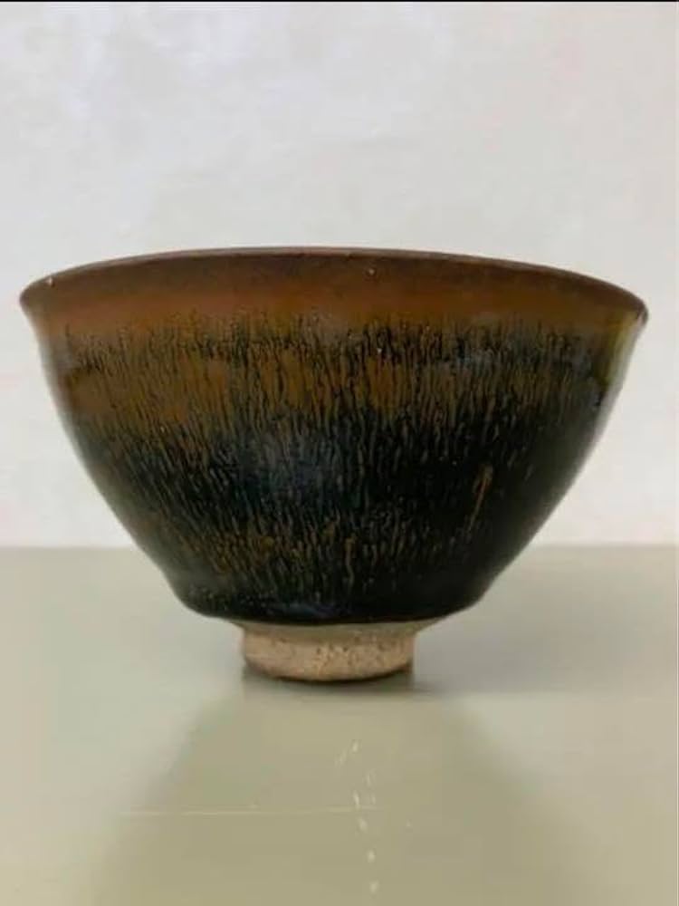 中国元か明のお茶碗　骨董 古美術品　コレクション唐物　江戸　青磁アンティーク 中国元か明のお茶碗 骨董 古美術品 コレクション唐物 江戸 青磁